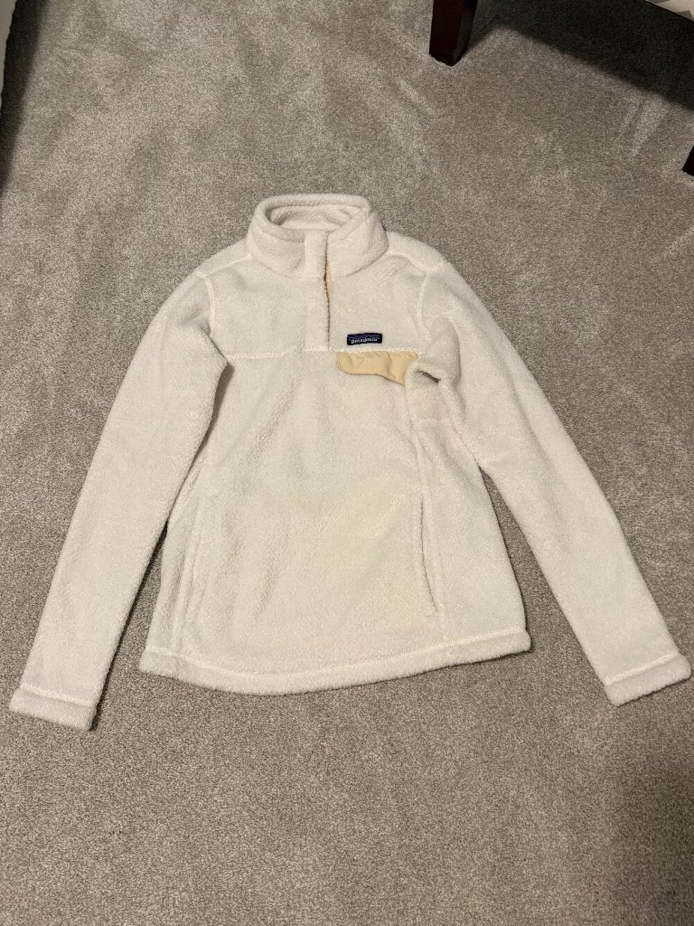Patagonia Cream Re-Tool Snap-T Pullover